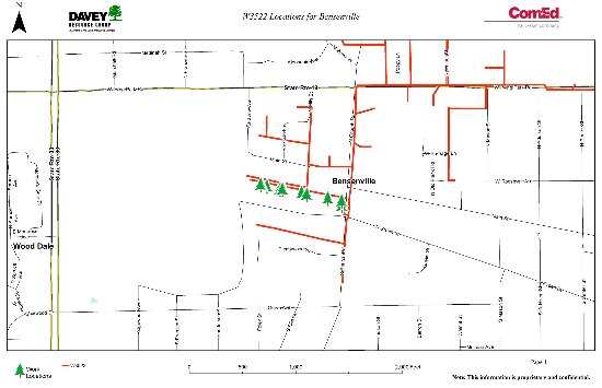 W3522 Locations for Bensenville